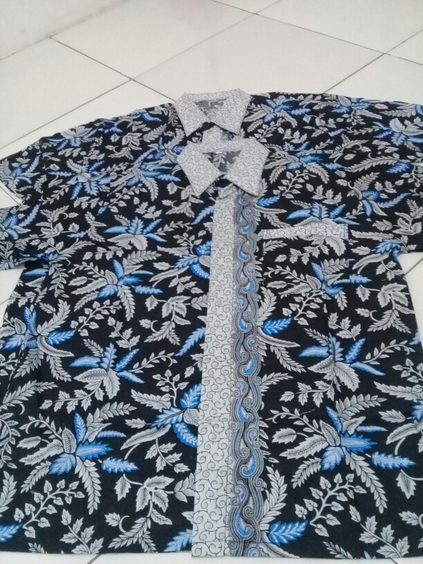 Maura Couple - Sania Ruffle Batik Couple