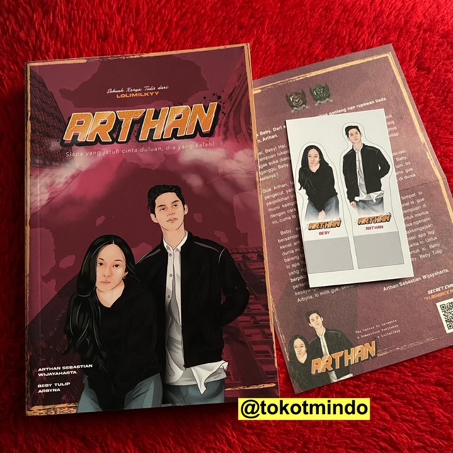 ORIGINAL Novel ARTHAN (Lolimilkyy) Penerbit Loveable
