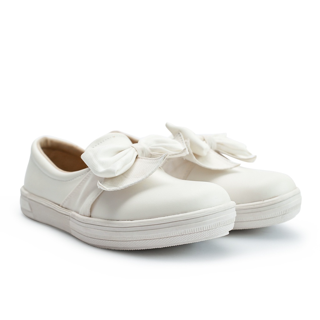 Khakikakiku Amora Slip On White Kids