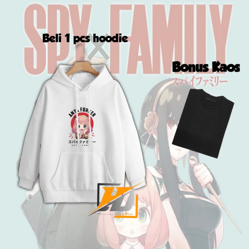 Hoodie Anya spy x family forger/Hoodie anak anya spy x family forger