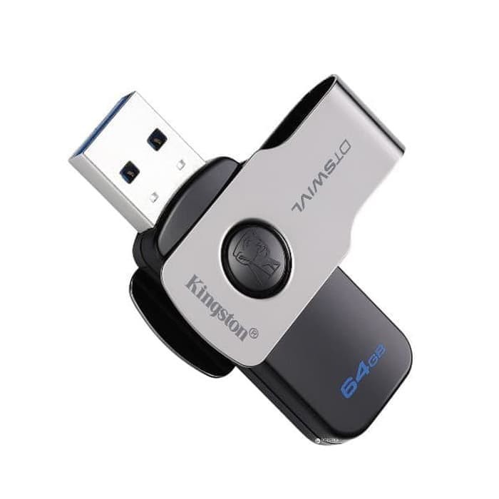 FLASHDISK KINGSTON DTSWIVL 64GB SUPPORT USB2.0 USB3.0