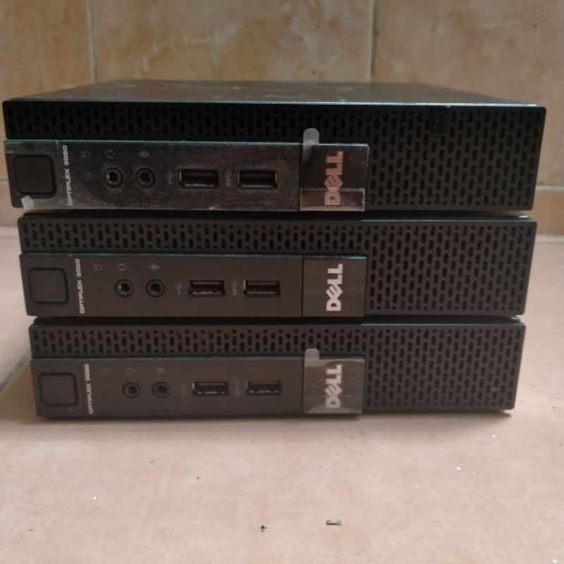 MINI PC DELL OPTIPLEX 3020 I3 4160T RAM 4 GB HDD 500 GB SIAP PAKAI