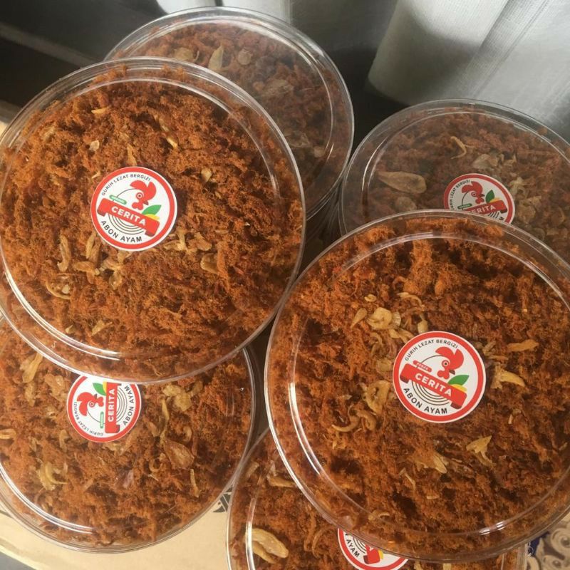 

Abon Ayam Pedas Dan Original / Makanan Siap Saji