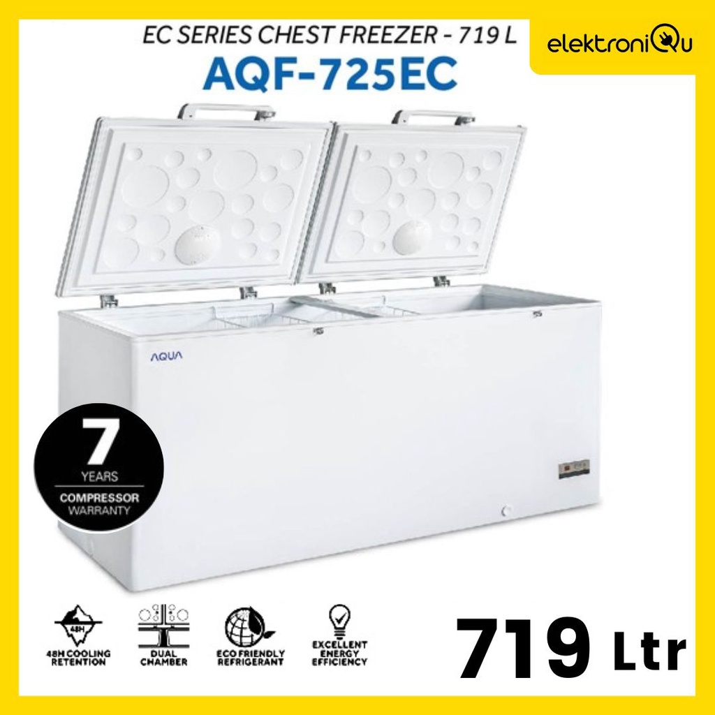 AQUA Japan Chest Freezer - 700 Liter - AQF-725EC