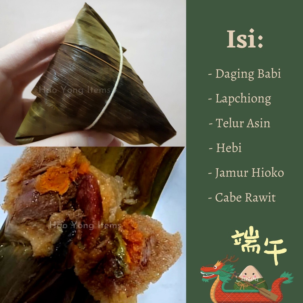 

Bakcang Ketan Mini / Bakcang Mini Medan / Bakcang Medan
