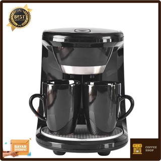 Mesin Kopi Espresso Coffee Machine Foam Maker Double Cup Artence  Peralatan Kopi