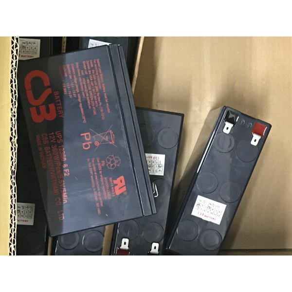 BATTERY UPS OR AKI KERING UPS CSB 12360-6 12360 123606 F2 12V 6AH SLIM