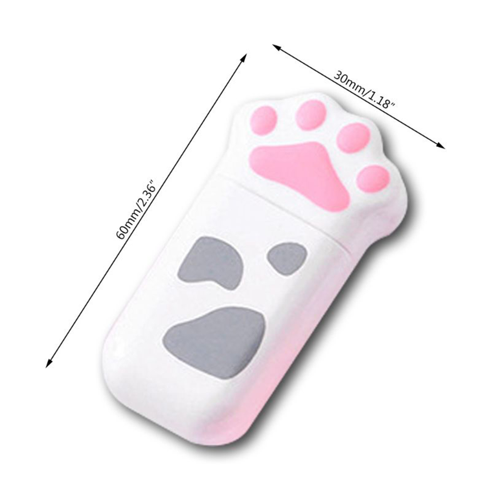 Lanfy Correction Tape / Tip Ex Kertas Bentuk Telapak Kaki Kucing Lucu Untuk Sekolah / Kantor