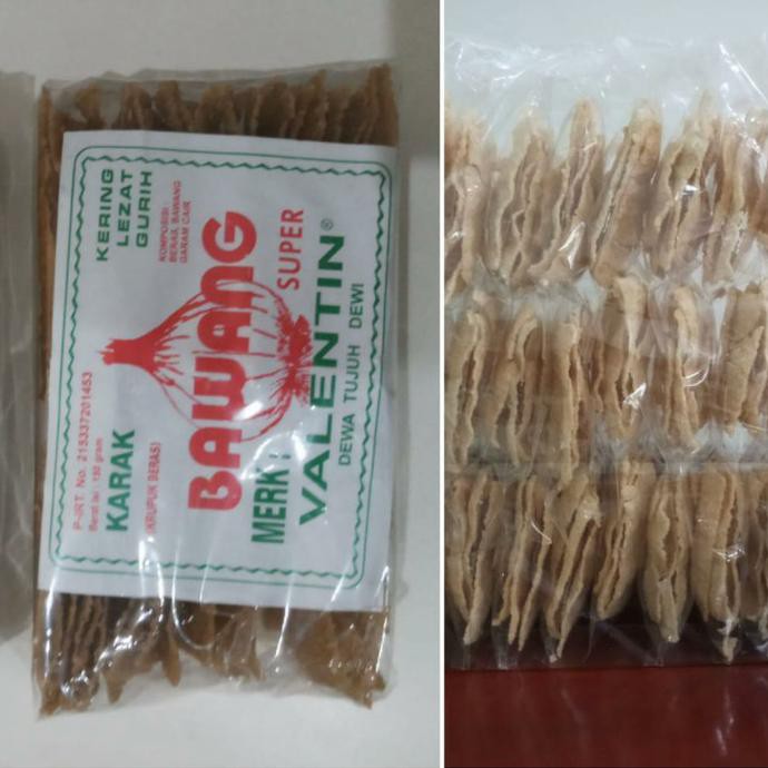 

KERUPUK BERAS BAWANG SUPER 150 GRAM