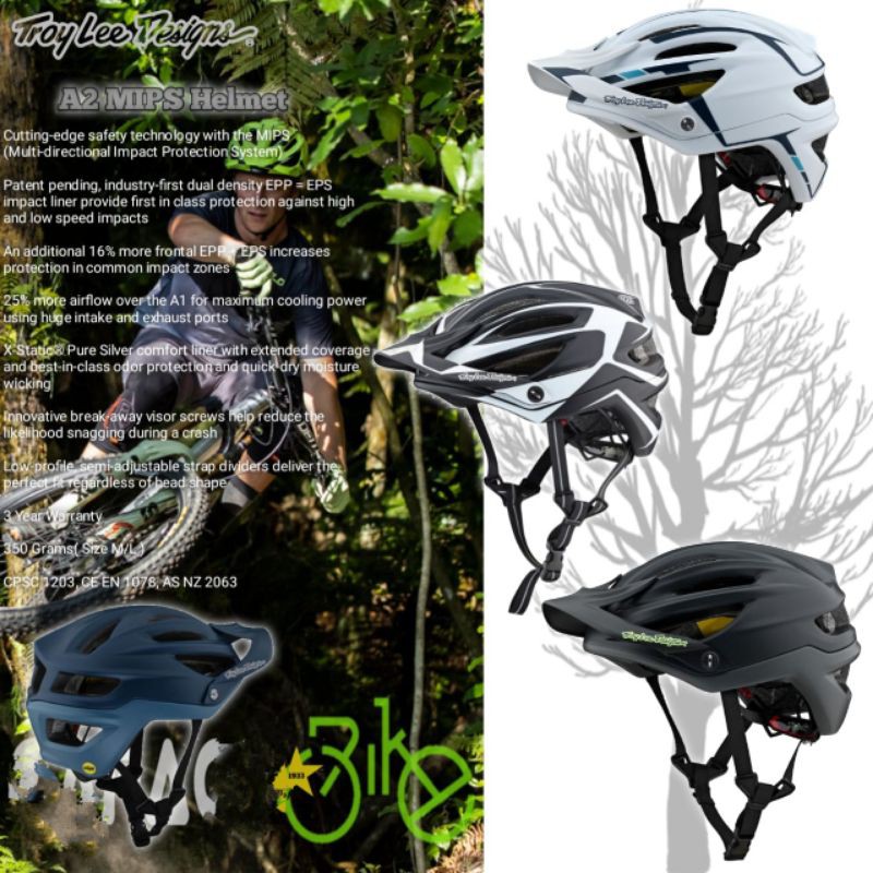 Helm TLD A2 MIPS Sepeda MTB Downhill