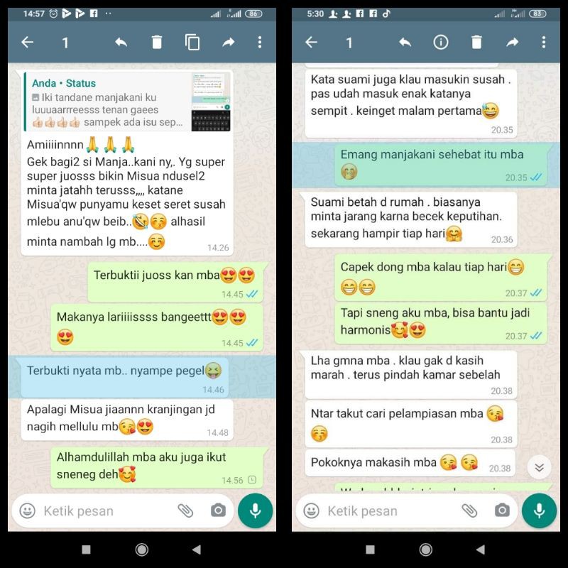 manjakani chy arno asli 100%
