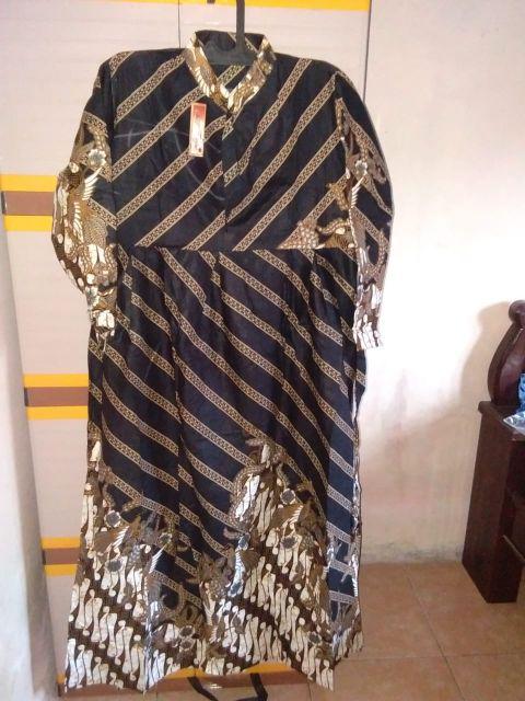 Gamis Batik Couple 2668 Untuk Kepesta Dan Kekantor