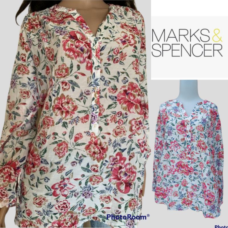 M*RK &amp; SPENCER WONEN BLOUSE-KEMEJA WANITA