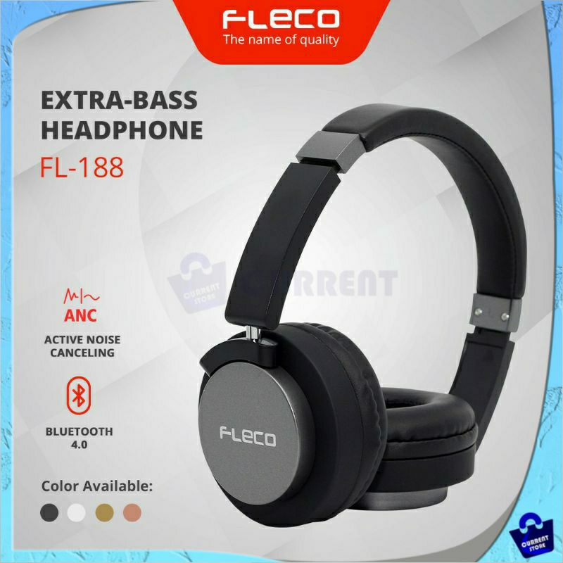 Headphone Bluetooth Extra Bass FLECO FL-188BT