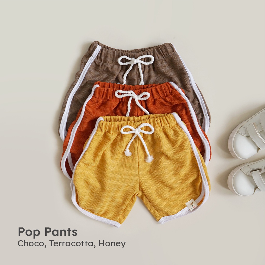 Pop Pants Celana Pendek Anak Unisex - Celana Pop Daily Pants