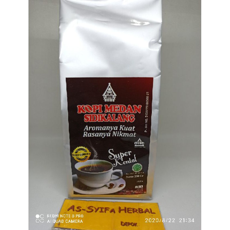 

Kopi Medan Sidikalang Original Super Kental