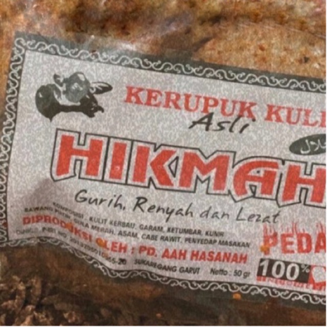 

Kerupuk Kulit Pedas