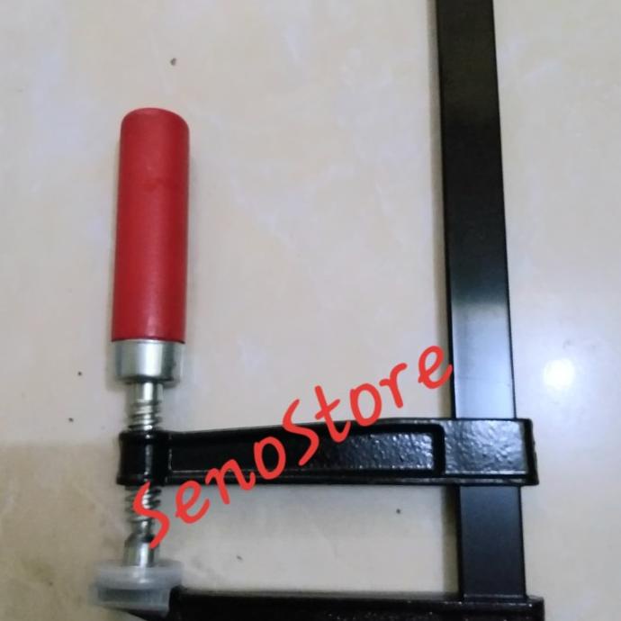 Clamp F 800 Mm X 120 Mm Catok Kayu Catok F