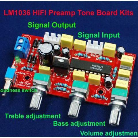 Mtc-07C Lm1036 High Class Tone Control Diy (Beium Disolder) Audiopa83 Ayo Order