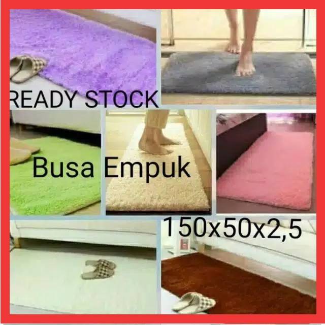 Keset bulu rasfur karakter halus lembut Anti slip isi busa