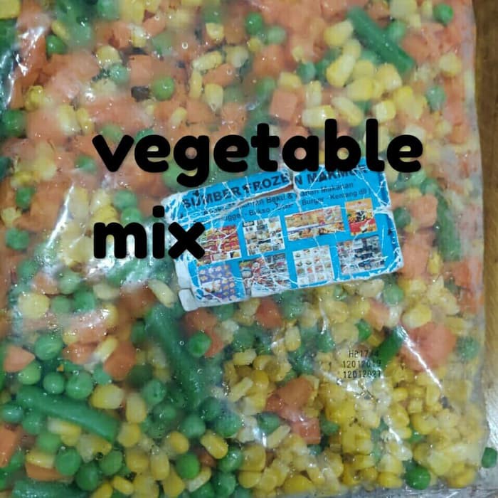 

vegetable mix.. sumber frozen makmur