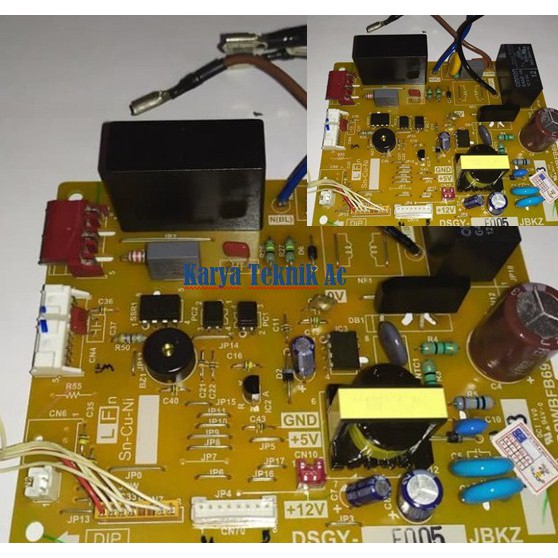 BOARD PCB MODUL AC SHARP AH-A9PEY2 AH-A5PEY2 AH-A7PEY2 QPWBFB697JBZZ INDOOR AC SPLIT