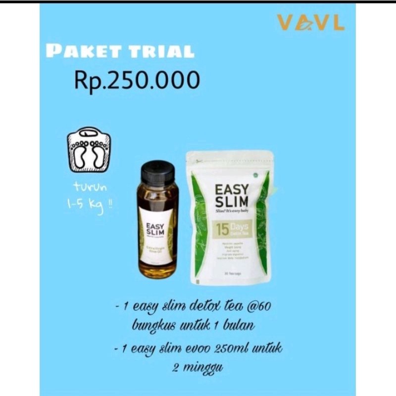 

EASY SLIM PAKET TRIAL EVOO