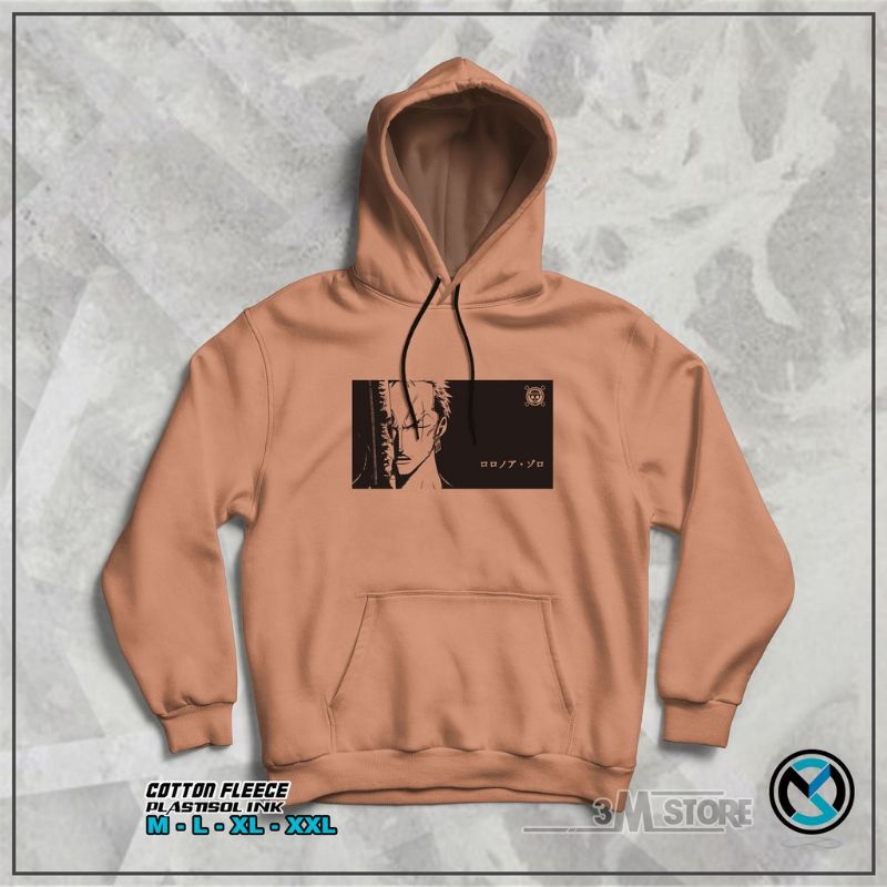 Hoodie Anime One Piece Luffy Zoro Sanji / Hoodie pria / Sweater One Piece / Size M L XL XXL