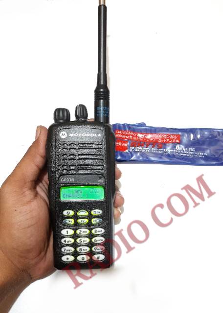 ANTENA HT MOTOROLA DUALBAND - ANTENA TARIK HT MOTOROLA CP1660 GP338 GP328 GP2000 GP 338 GP 328 GP88