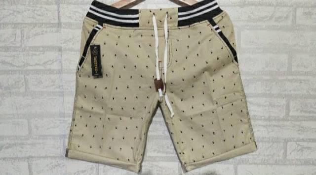 CELANA PENDEK KATUN PRINTING PRIA / CELANA PENDEK KATUN RIP PRIA.. S M L
