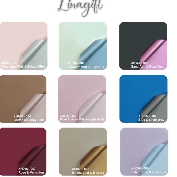 

Best - Pak 20 Lembar WINDSOR BICOLOR FRAME - KOREAN CELLOPHANE KERTAS BUNGA RANGKAIAN BUKET BUNGA FLORIST GOLD EDGE LIST FLORIST KERTAS BUNGA