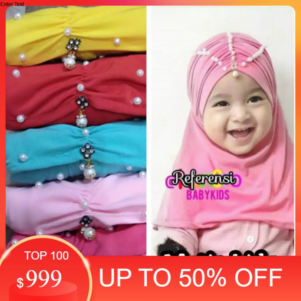 PROMO jilbab anak  HINDIAN  kerudung bayi  hijab  baby & kids  PUSAT GROSIR CICALENGKA