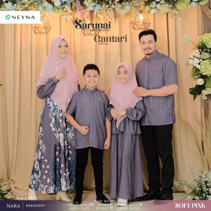 sarimbit Sarunai neyna 2022 famset lebaran famset keluarga