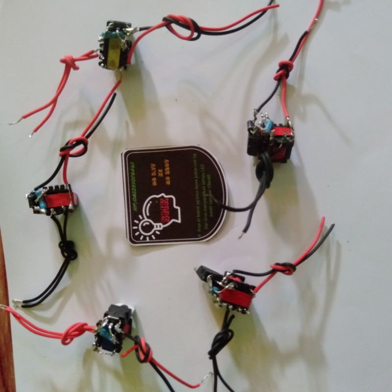 kit lampu emergency...tip 41irit terang pakai arus 30-50