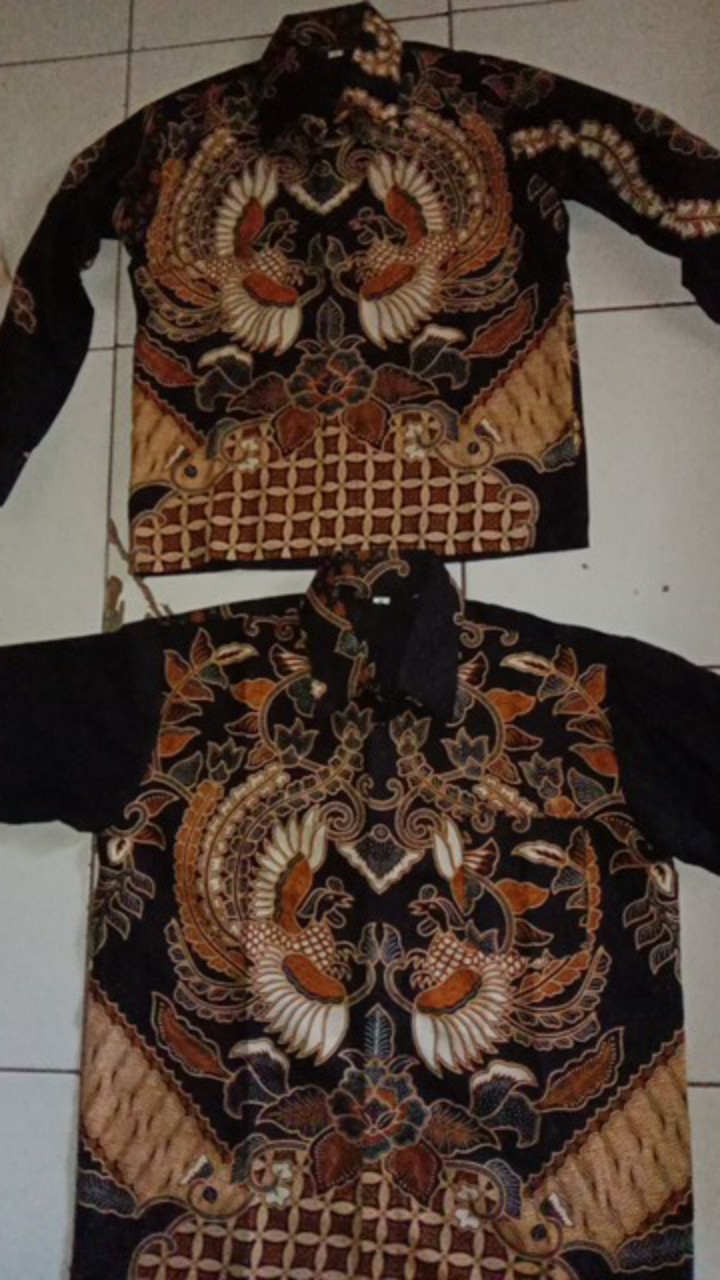 Hem Kemeja Batik Lengan Panjang Anak Cowok Seragam Sekolah Baju Batik Anak Cowok Batik Anak Lakilaki