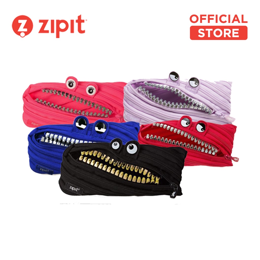 

Tempat Kosmetik / Tempat Makeup Zipit Grillz Monster Pouch - Tempat Pensil