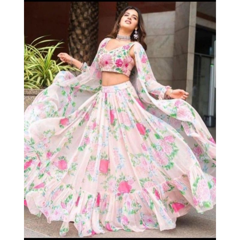 lehenga cantik/baju India/dress India/choli