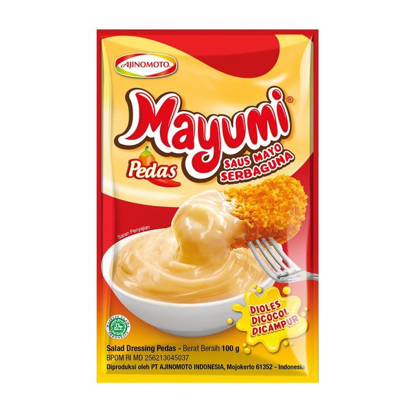 

MAYUMI Saus Creamy Serbaguna Pedas 100g - Spicy Mayonnaise Kemasan Sachet