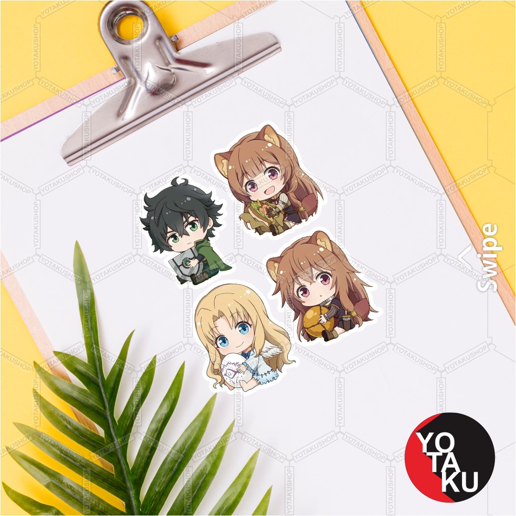 

Stiker Sticker Anime Shield Hero Tate no Yūsha no Nariagari SA9702 YOTAKUSHOP
