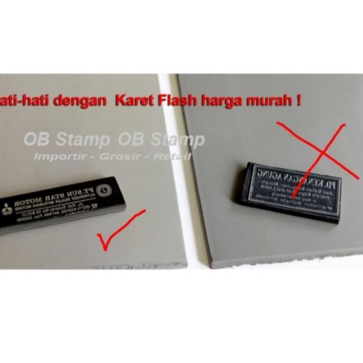 

Big Sale Karet Stempel Flash 33cm x 15cm x 7mm ,.