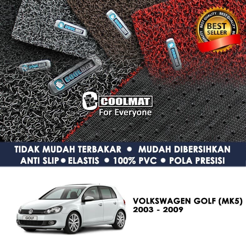 KARPET MOBIL COOLMAT PRIME VW GOLF MK5 2003-2009