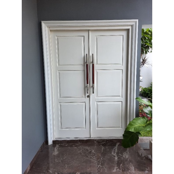 PINTU RUMAH MINIMALIS PINTU UTAMA KUPU TARUNG