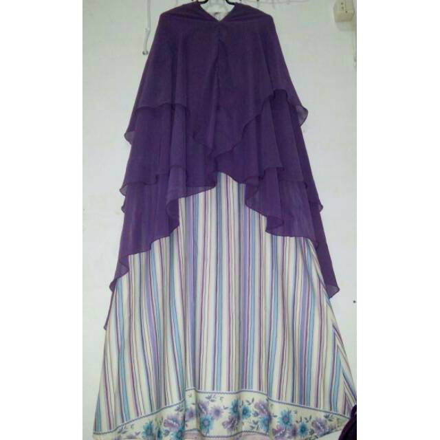 Preloved gamis lyra virna syari