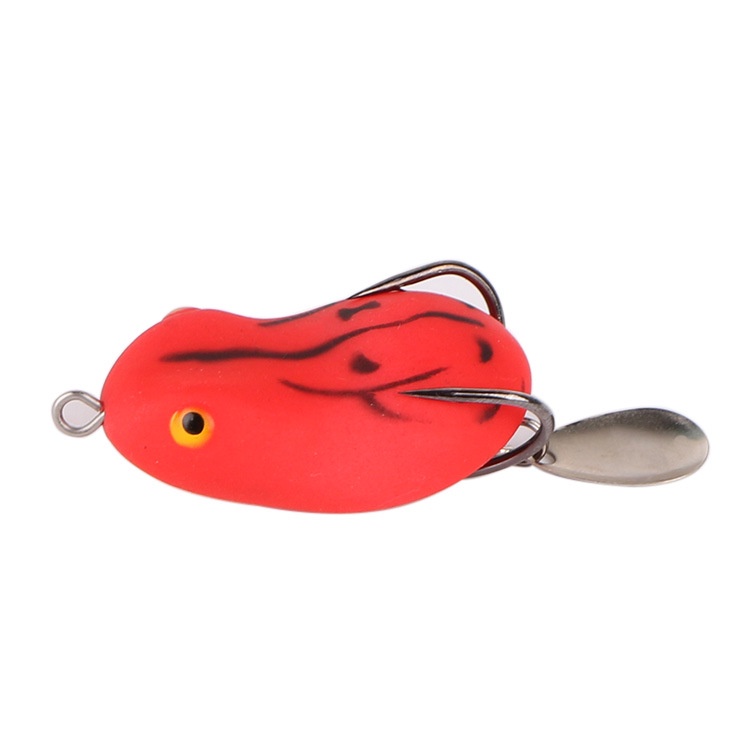 Umpan Pancing Soft Frog 7g/9g Katak Casting Soft Frog Lure Floating Bait 3D Eyes soft frog killer Top Water Fishing Lure With Sequins Umpan Ikan alat mancing