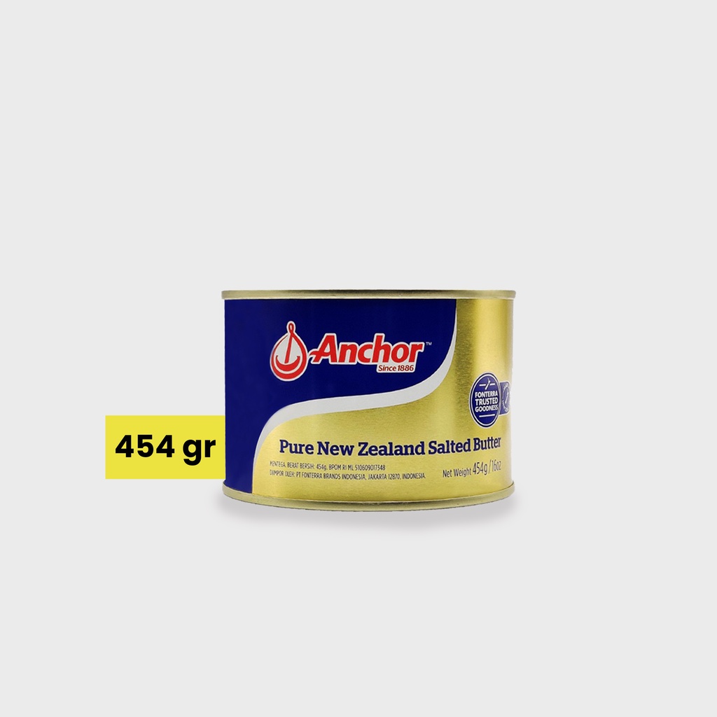 

Anchor Salted Butter/Mentega Asin 454 gr