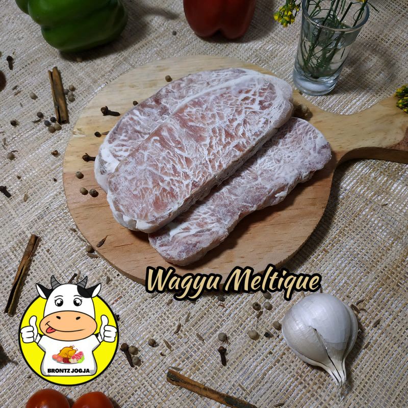 

WAGYU MELTIQUE STEAK 250GR - DAGING SAPI IMPORT - BRONTZ JOGJA