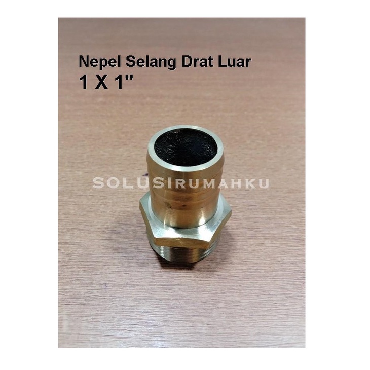 Nepple Selang Air Drat Luar 1" Selang 1" Nipple Nipel Nepel Selang Air