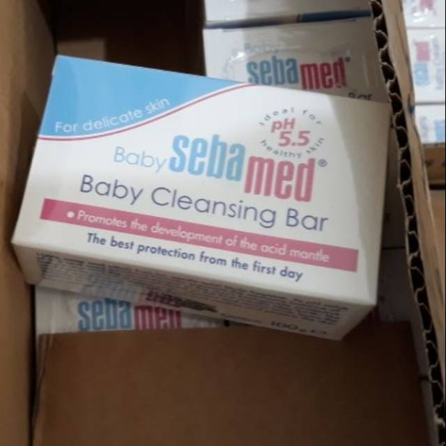 Sebamed baby cleansing bar / sabun bayi sebamed 100g 100 gr