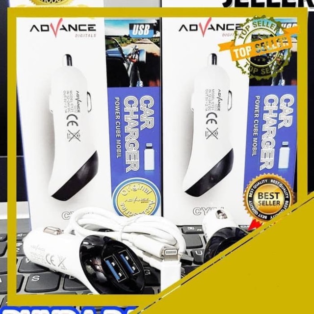 CAR CHARGER 2USB SAVER MOBIL ORIGINAL