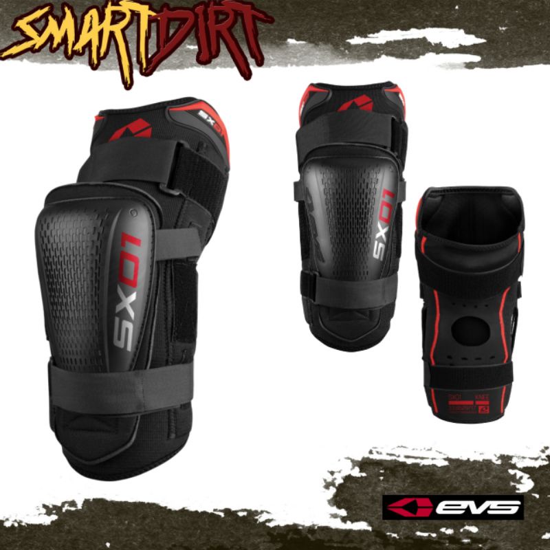 KNEE BRACE EVS SX01. KNEE BRACE EVS SX01 SINGLE. PELINDUNG LUTUT CROSS